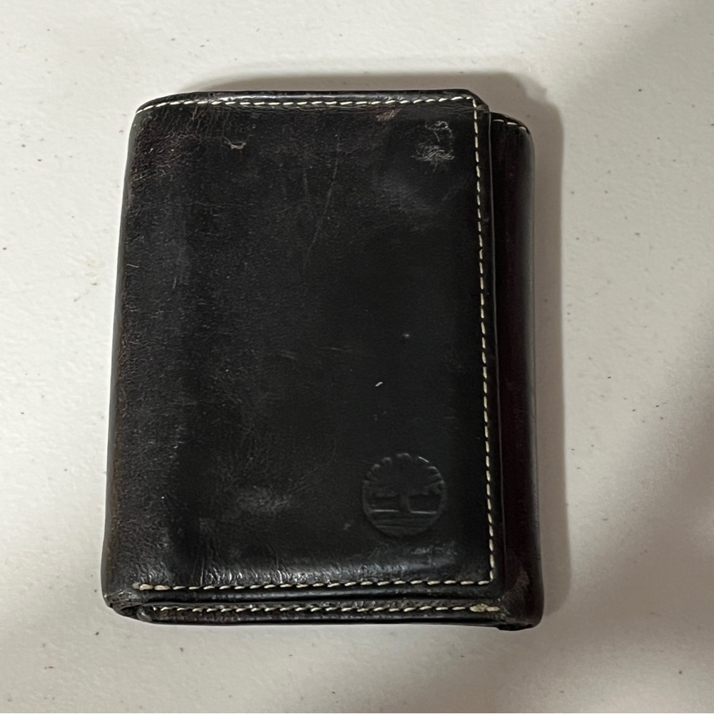 TIMBERLAND LEATHER Trifold Wallet